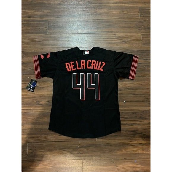 Elly De La Cruz Cincinnati Reds Stitched Jersey Adult L New - Picture 3 of 5